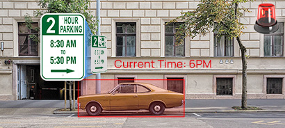 parking hours violation detection parking hours violation detection