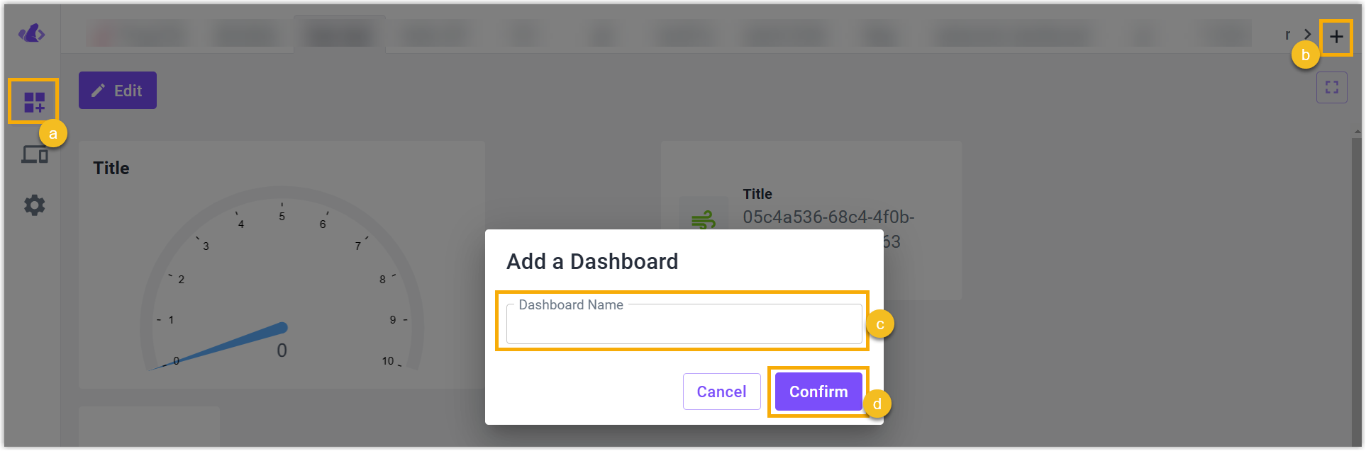 Add-dashboard