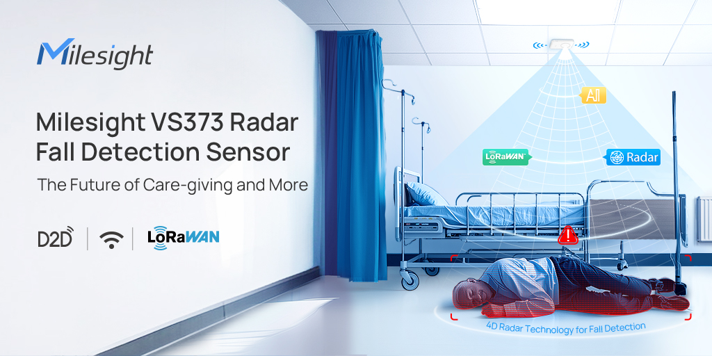 milesight vs373 radar fall detection sensor pc