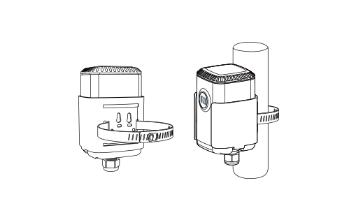 em500 pt100 platinum temperature sensor pole mounting em500 pt100 platinum temperature sensor pole mounting