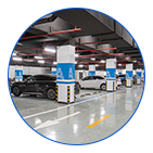 indoor parking lot indoor parking lot